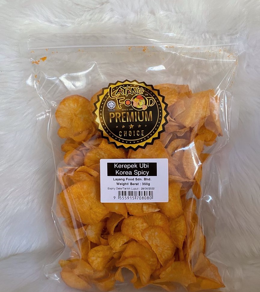 Kerepek Ubi Korean Spicy 350g